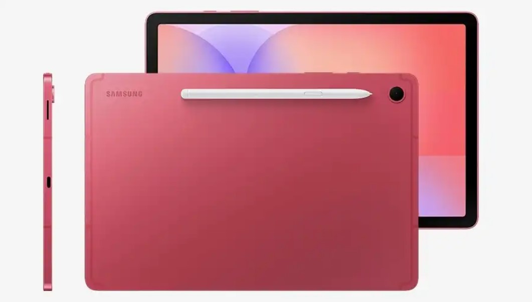 máy tính bảng samsung galaxy tab s10 lite màu đỏ san hô mới ra mắt